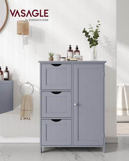 VASAGLE Bathroom Floor Storage Cabinet BBC049G02
