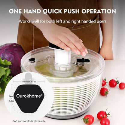 Large Salad Spinner & Lettuce Dryer