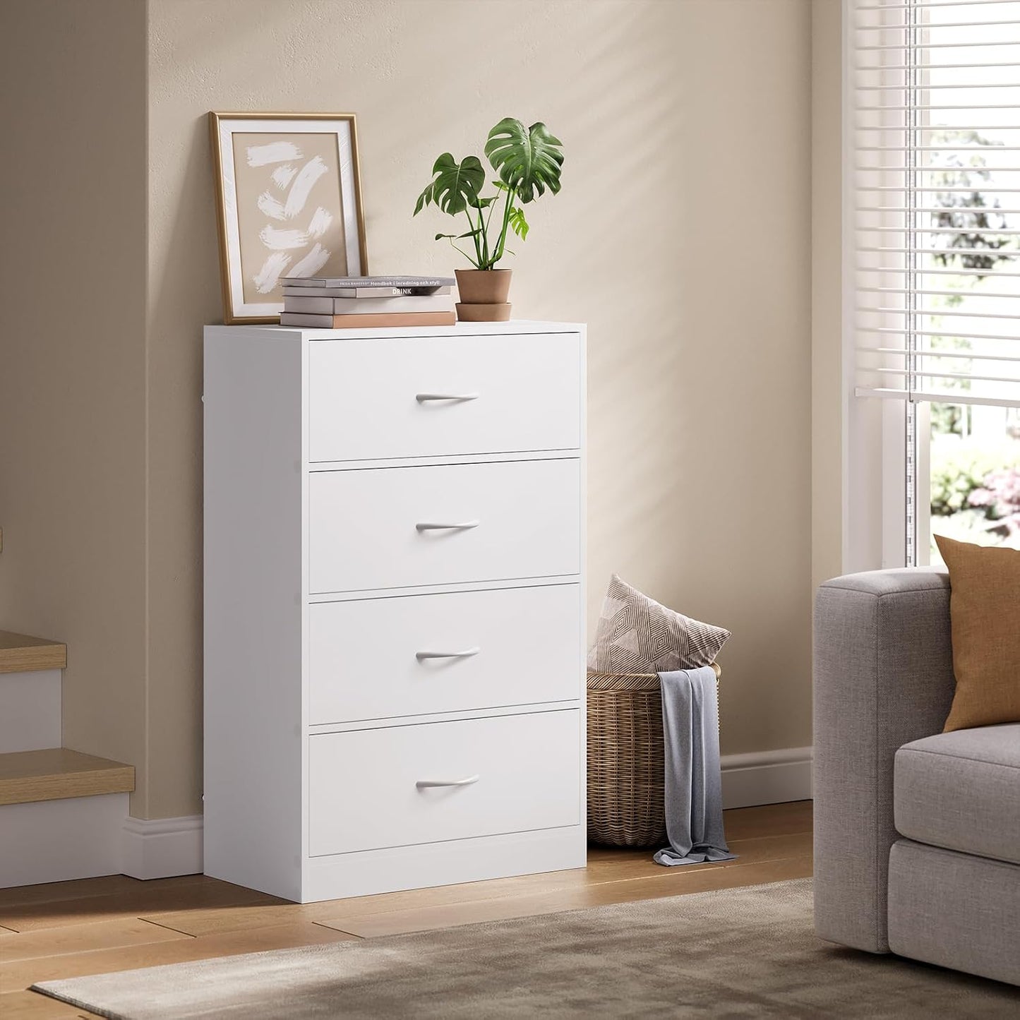 WOLTU Chest of Drawers SSK014WS