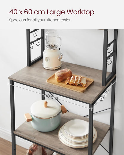 VASAGLE Kitchen Storage Rack KKS024B02