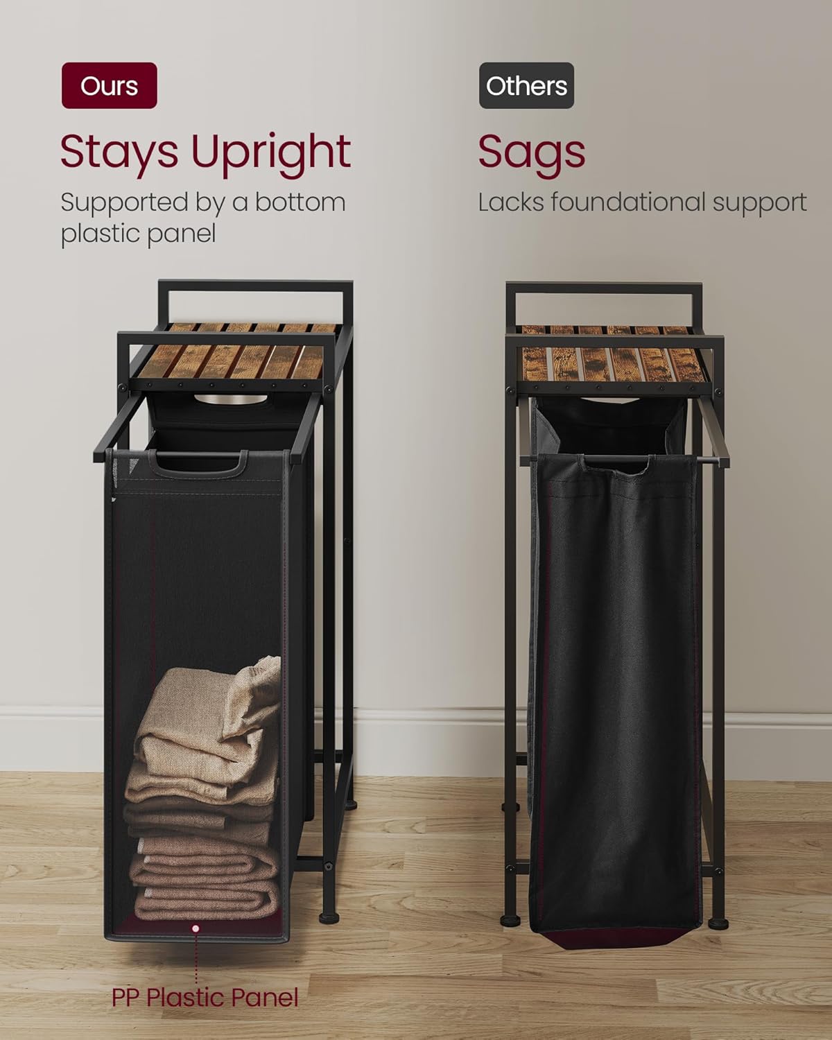 VASAGLE Laundry Basket BLH001B01