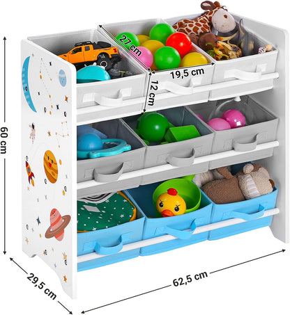 SONGMICS Children's Storage Shelf GKR33WT