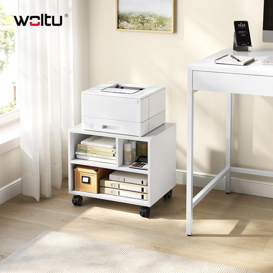 WOLTU Printer Table with Wheels Ask06WS