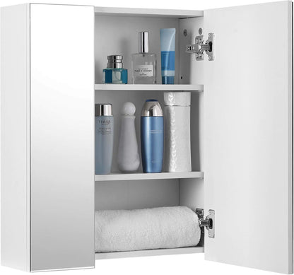 VASAGLE Bathroom Wall Cabinet with Mirror