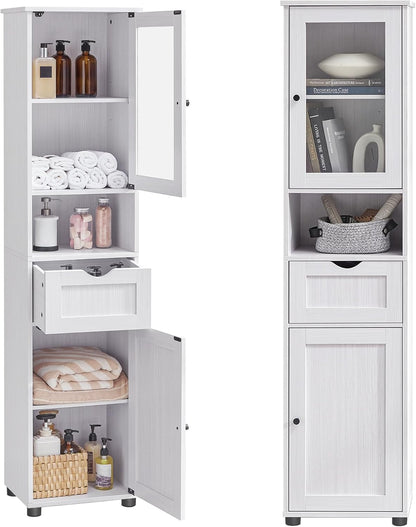 VASAGLE Tall Bathroom Cabinet BBK163T44V1