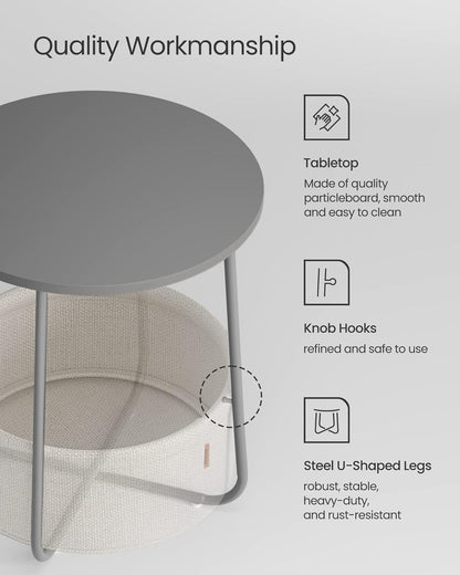 VASAGLE Side Table (LET223G49)