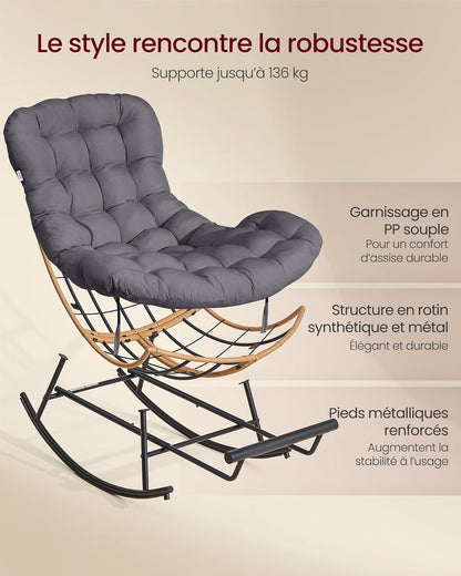 VASAGLE Rocking Chair (LYY062GZ01)