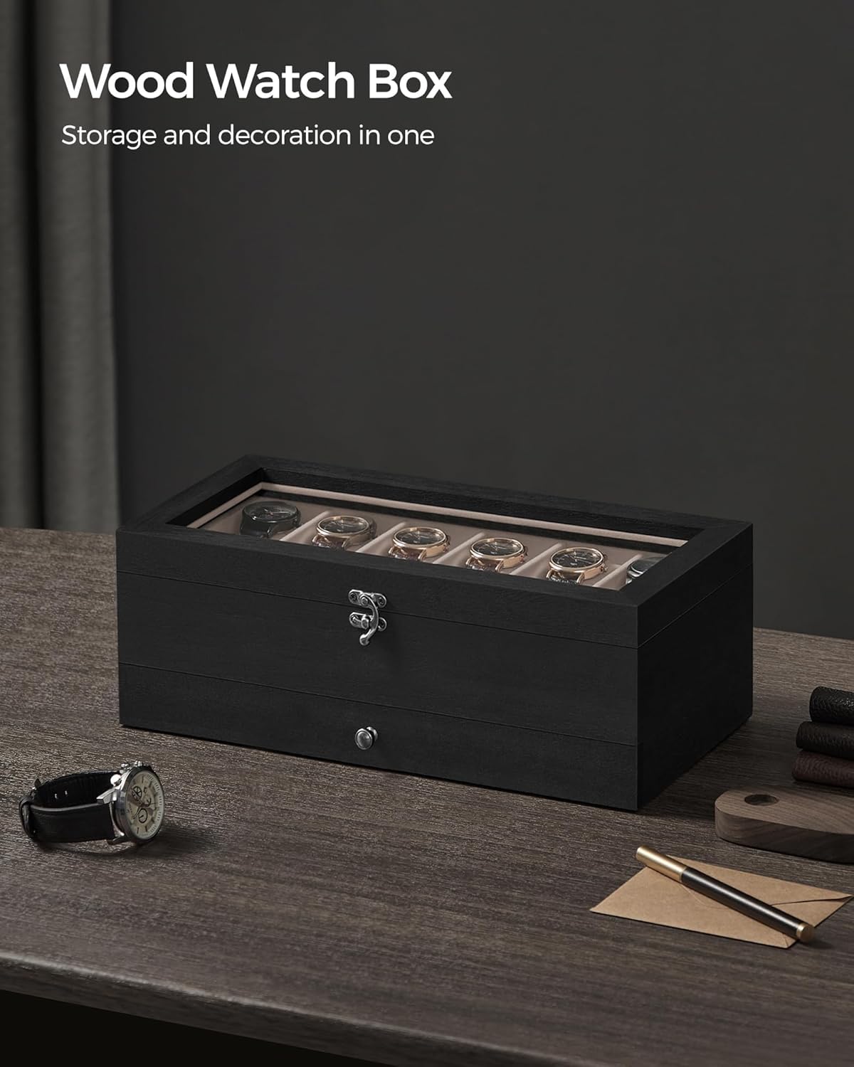 SONGMICS Watch Box JOW012B01