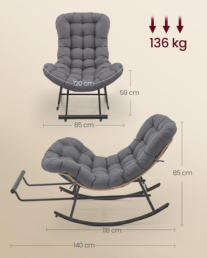 VASAGLE Rocking Chair (LYY062GZ01)