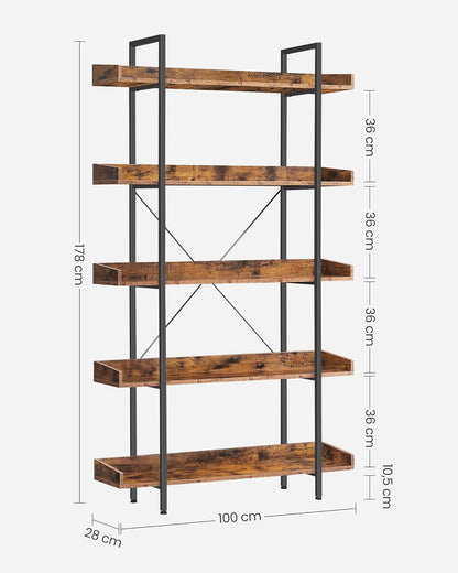 VASAGLE Bookcase LLS110B01