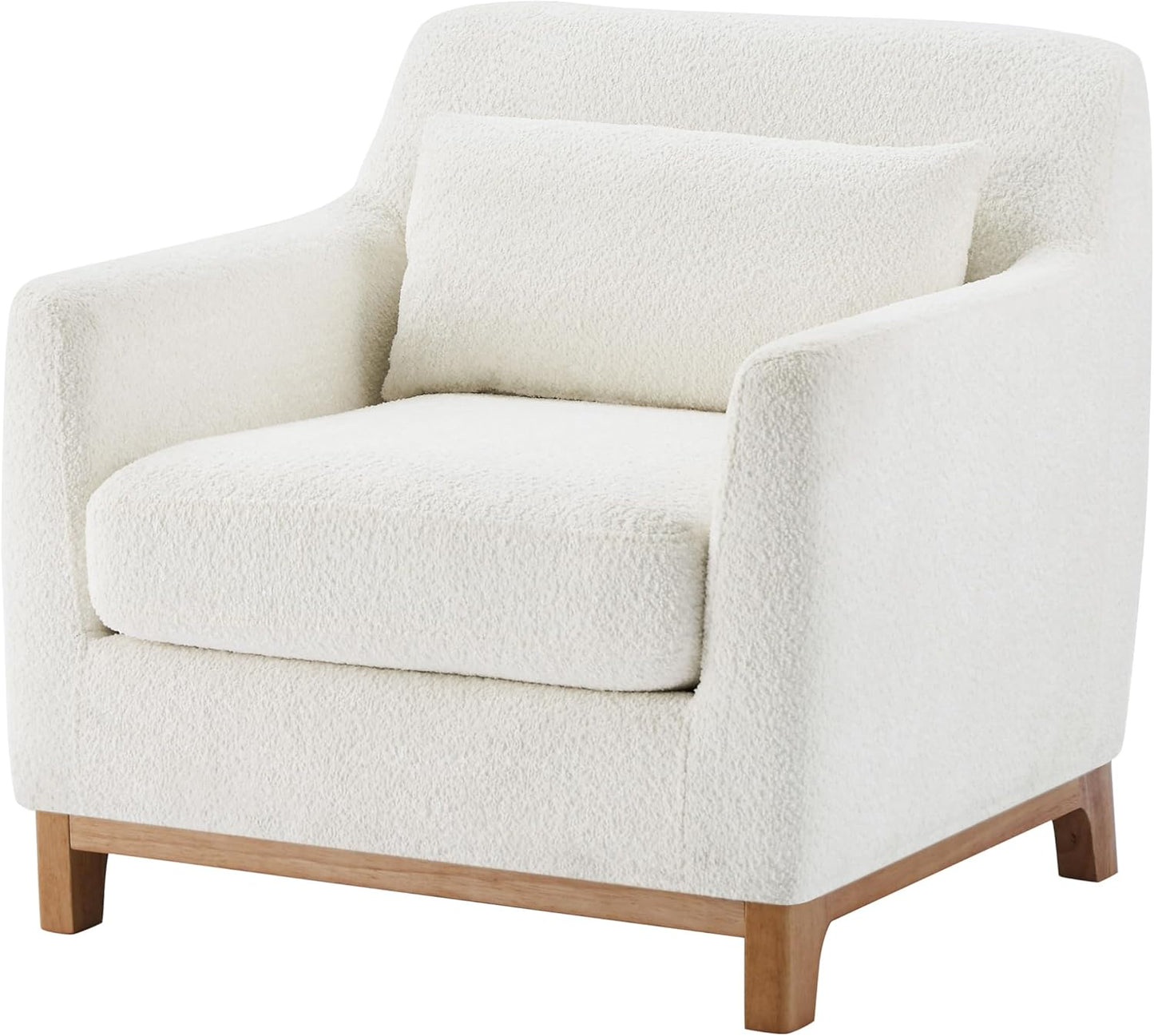 VANOMi Fabric Upholstered Comfy Reading Armchair