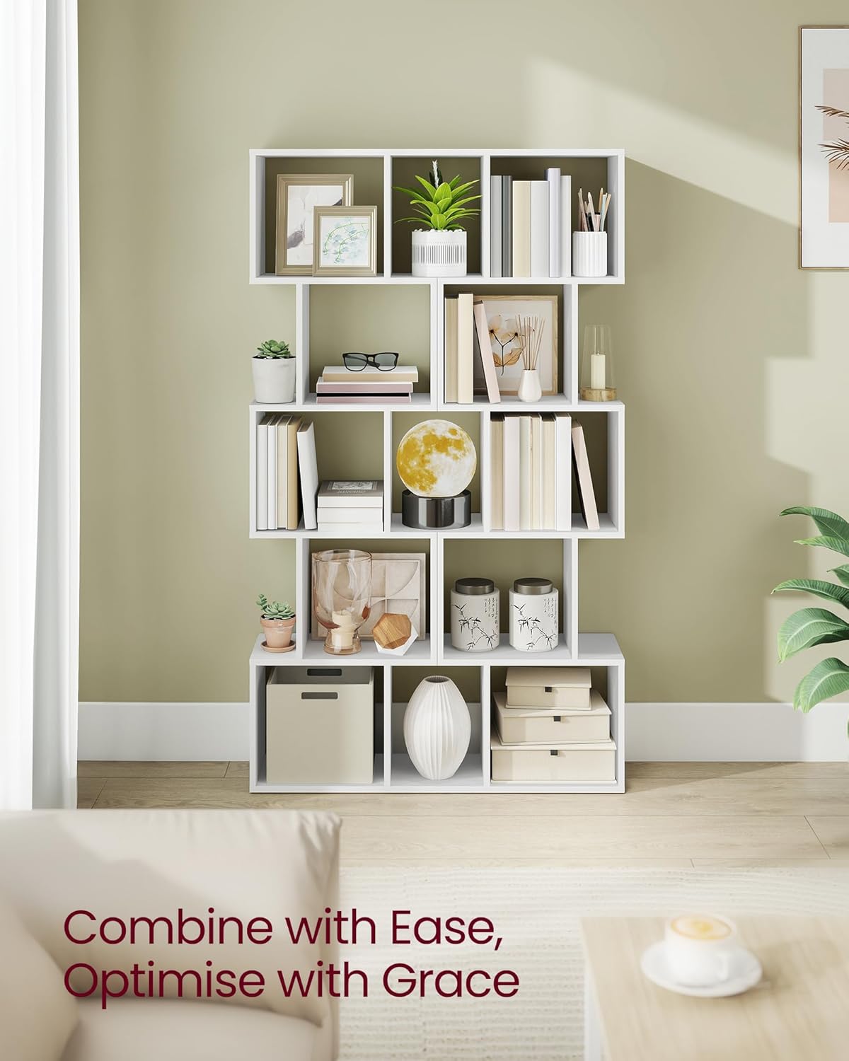 VASAGLE Bookshelf (LBC462W01)