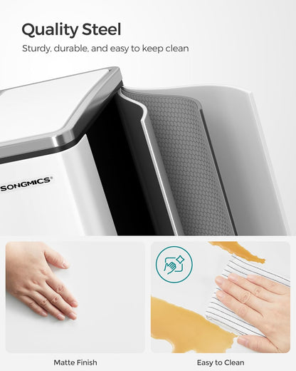 SONGMICS Kitchen Bin LTB54WT