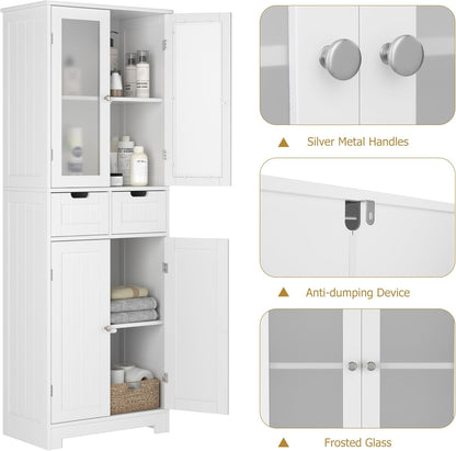 Cabinet with 4 Doors and 2 Drawers
