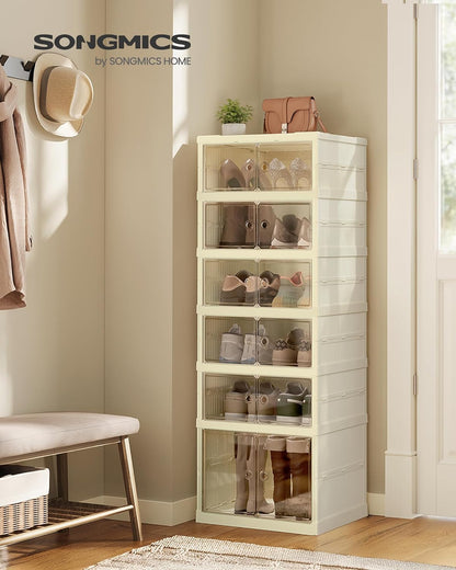SONGMICS Foldable Shoe Rack Organiser (LSP912WD01)