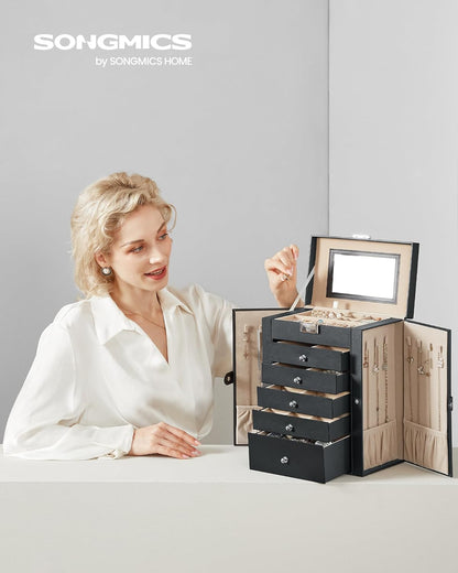 SONGMICS Jewellery Box JBC152B01