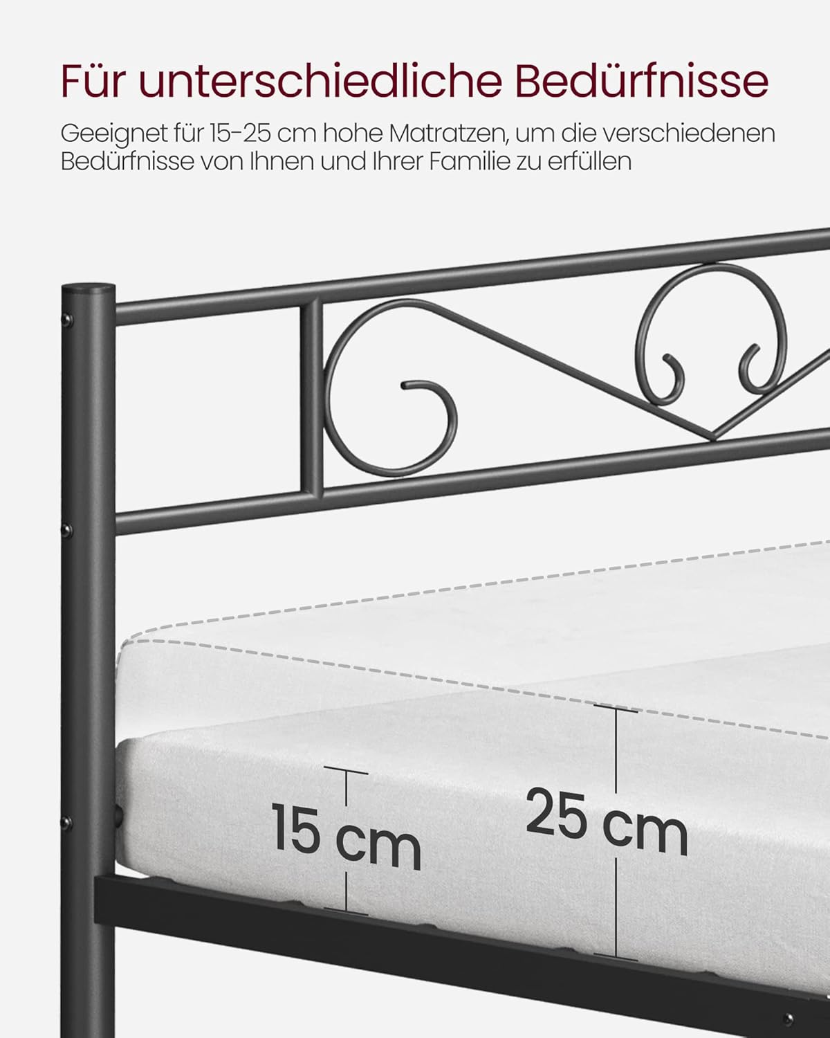 VASAGLE Double Bed Frame RMB065B01