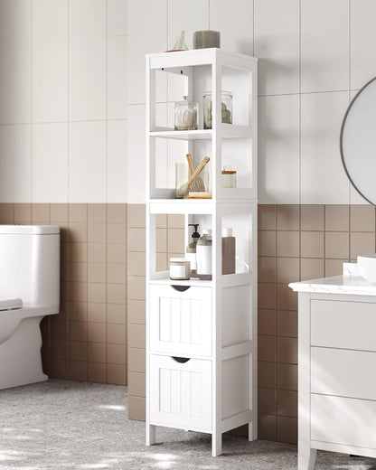 VASAGLE Bathroom Floor Cabinet (BBC66WT)