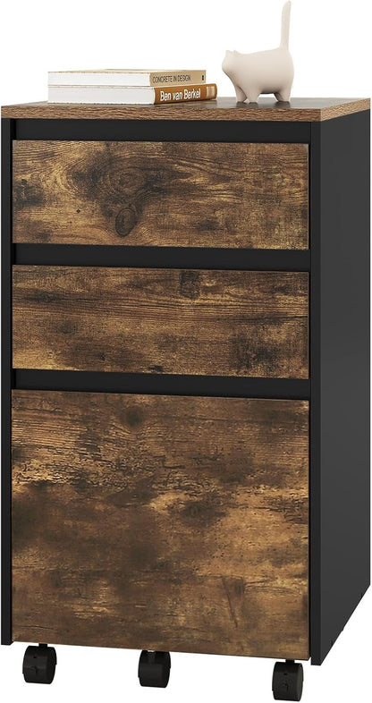 WOLTU Mobile Filing Cabinet ASK01HOV