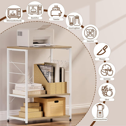 Woltu Kitchen Shelf Stand RGB9309HEI