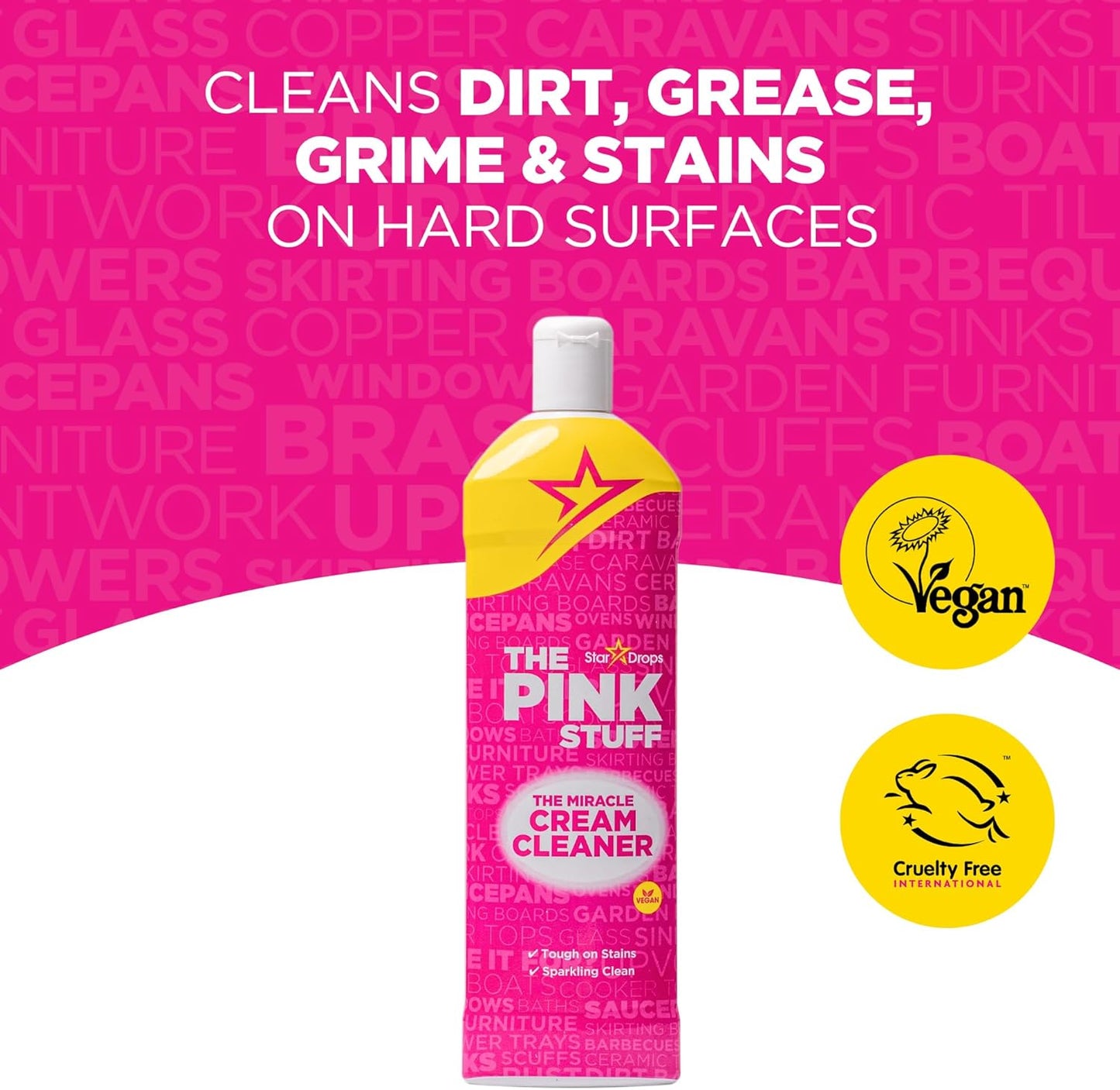 Stardrops - The Pink Stuff Miracle Cream Cleaner