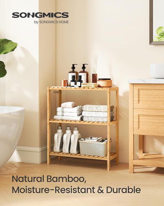 SONGMICS Bamboo Storage Shelf BCB33Y