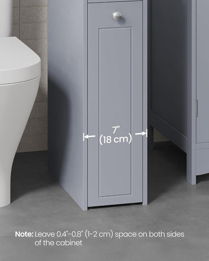 VASAGLE Small Bathroom Cabinet BBC847G02