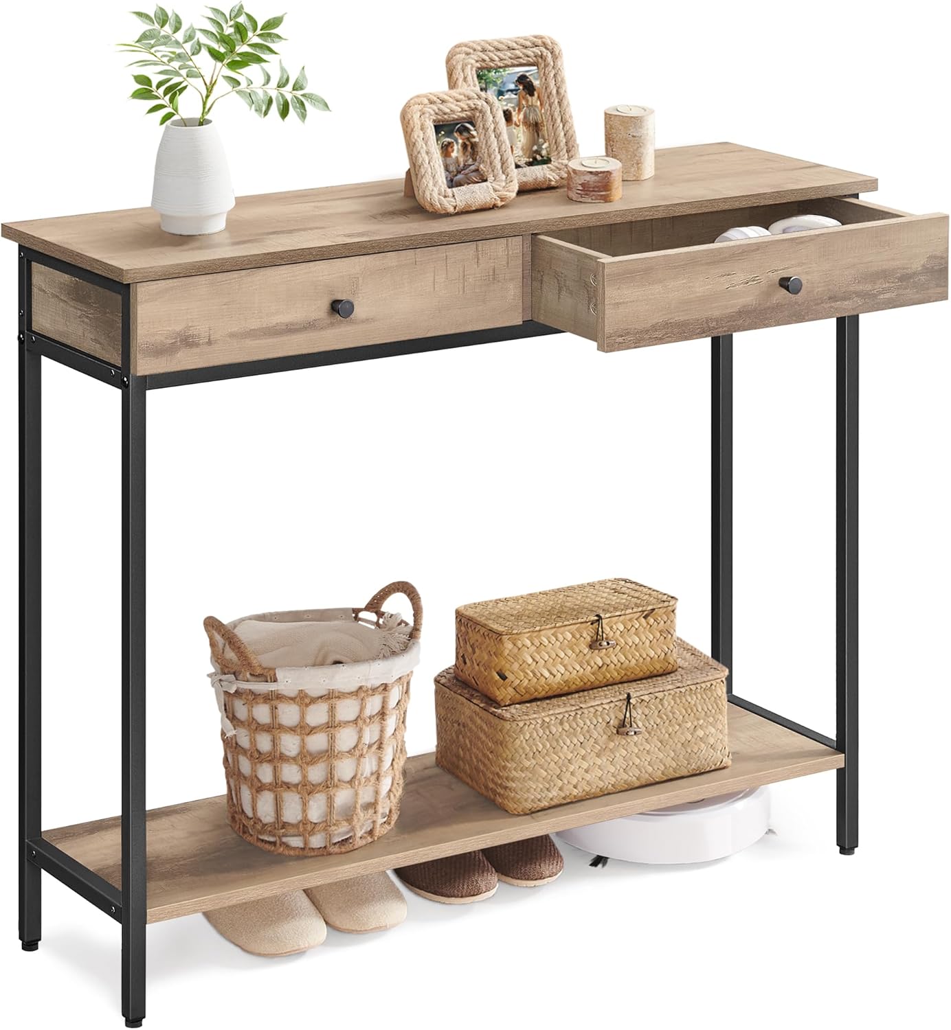 VASAGLE Console Table LNT015W01