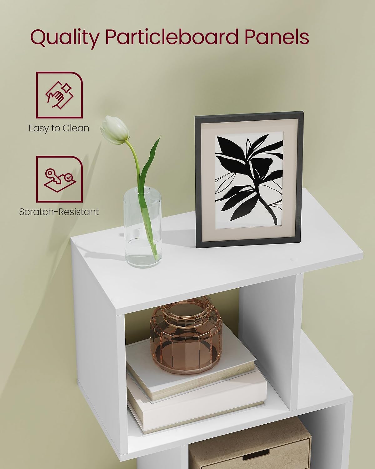 VASAGLE Bookshelf (LBC462W01)