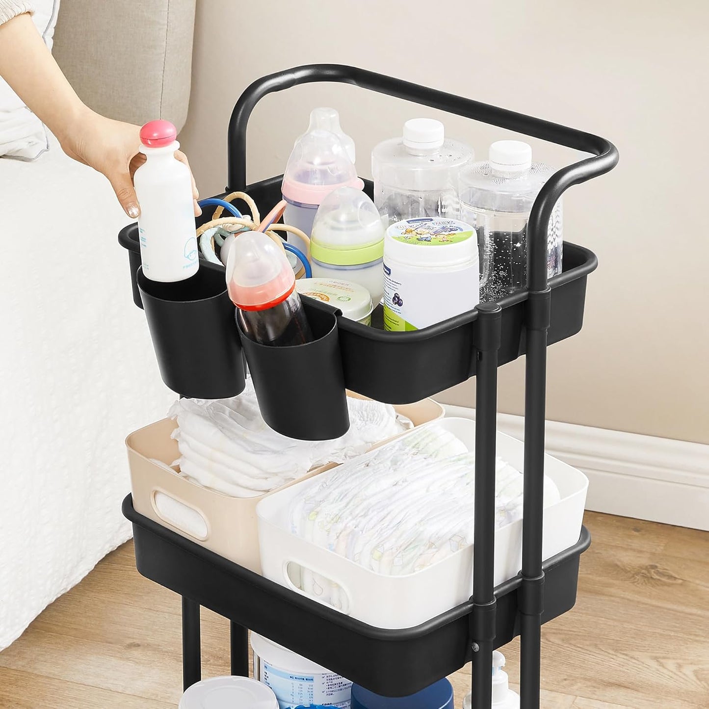 SONGMICS Rolling Cart BSC067B01