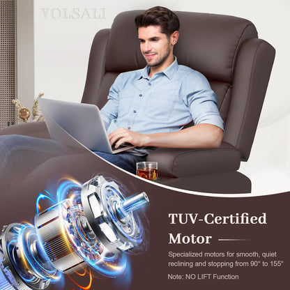 Electric Power Recliner Chair with Heat and Back Massage