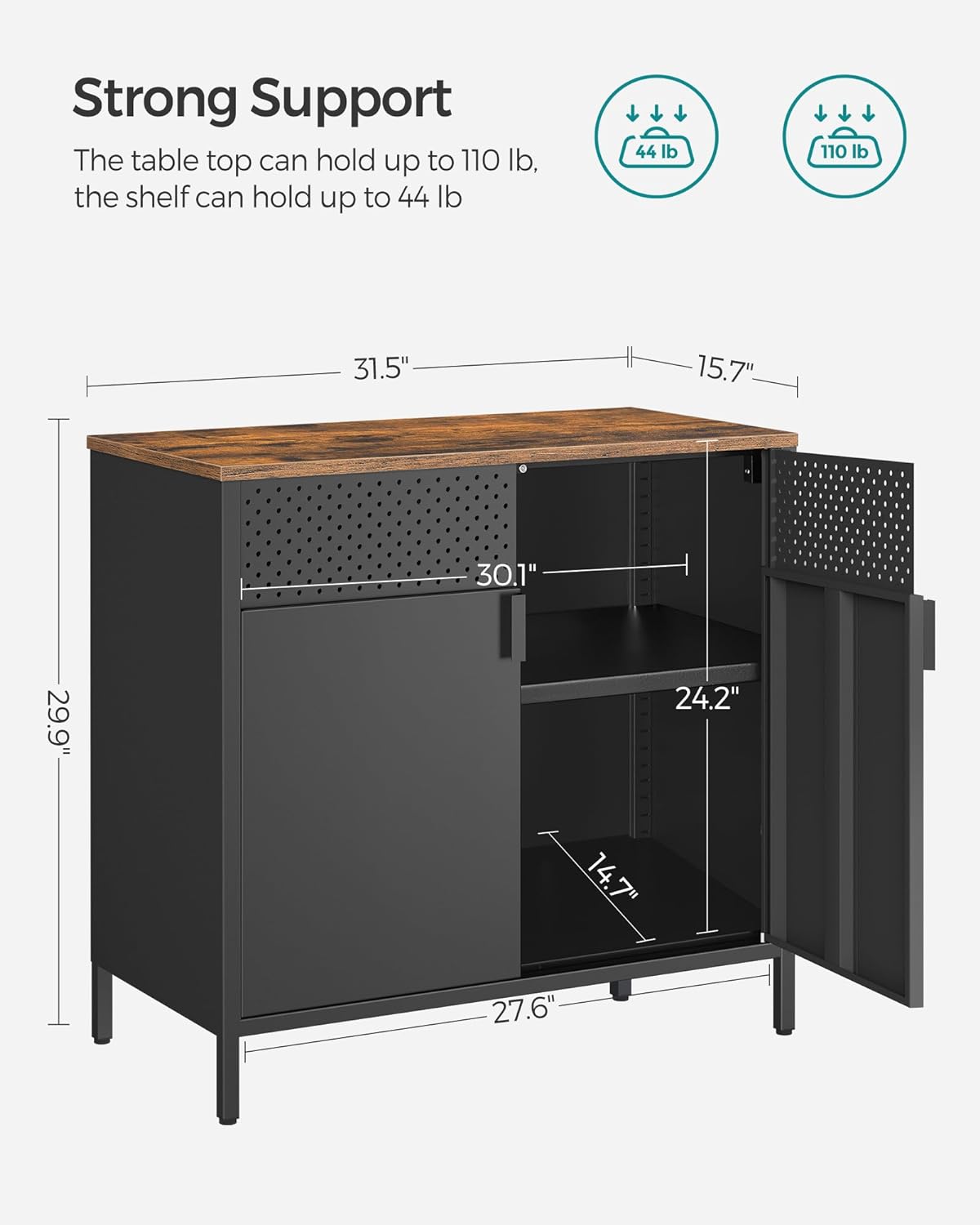 SONGMICS Storage Sideboard