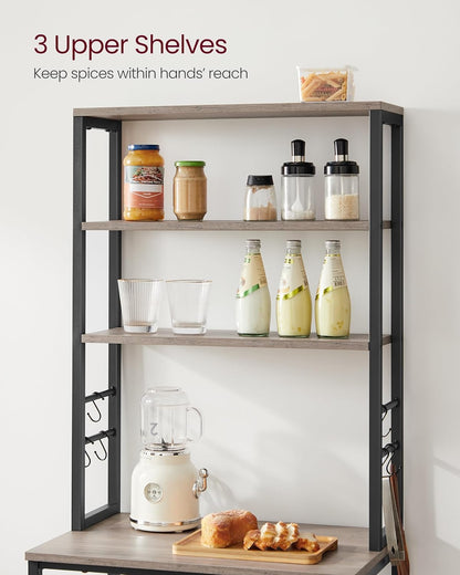VASAGLE Kitchen Storage Rack KKS024B02