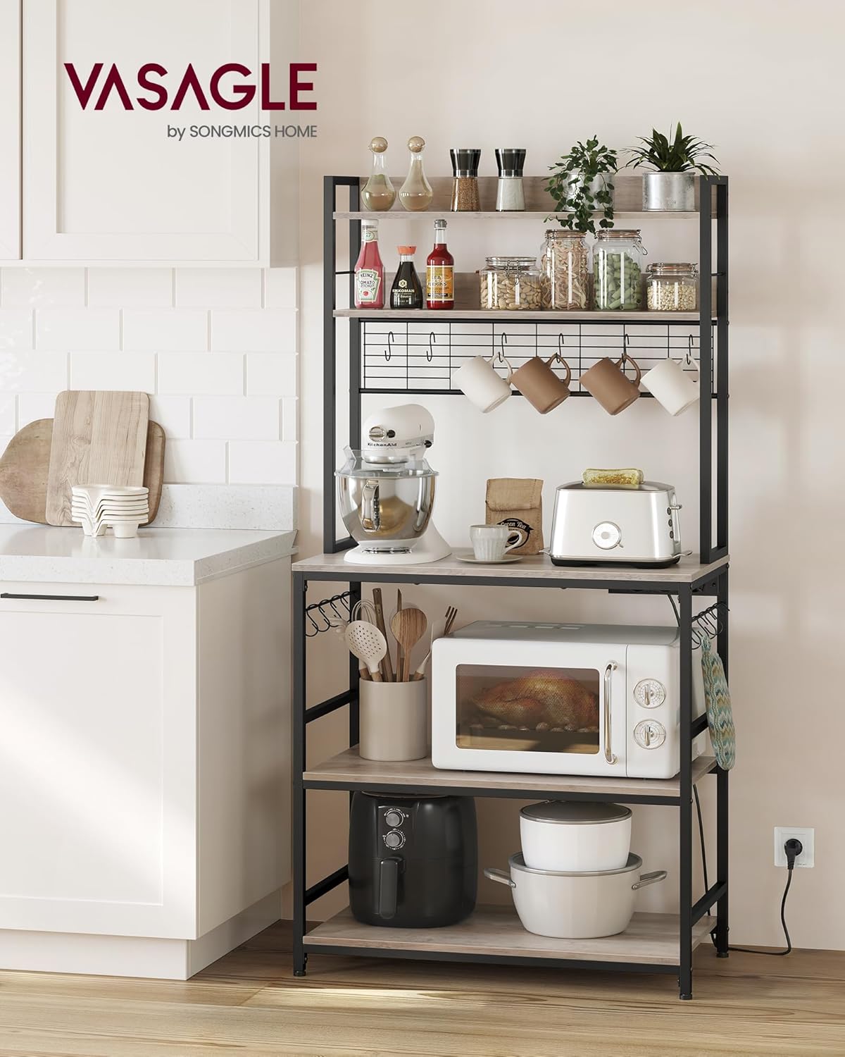 VASAGLE Kitchen Shelf KkS025B02EU