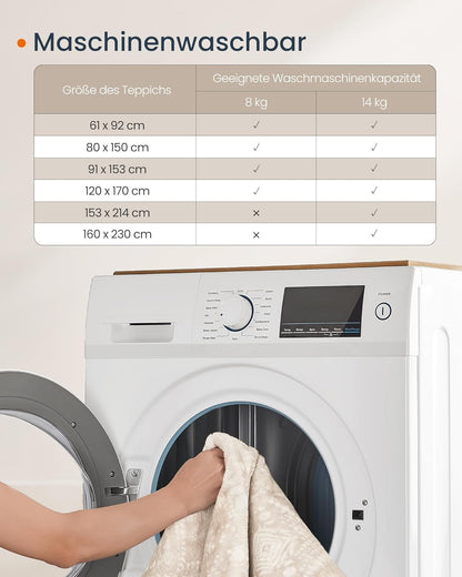 SONGMICS Non-Slip Rug TAR027K01