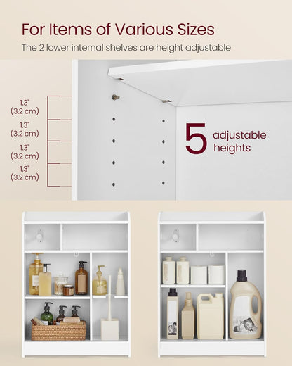 VASAGLE Bathroom Cabinet BBC752W01