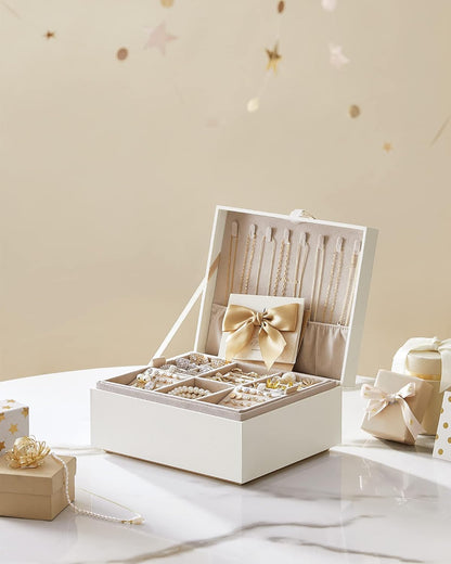 SONGMICS Jewellery Box JBC165w01