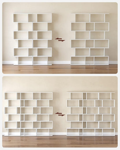 VASAGLE Bookshelf LBC61WT