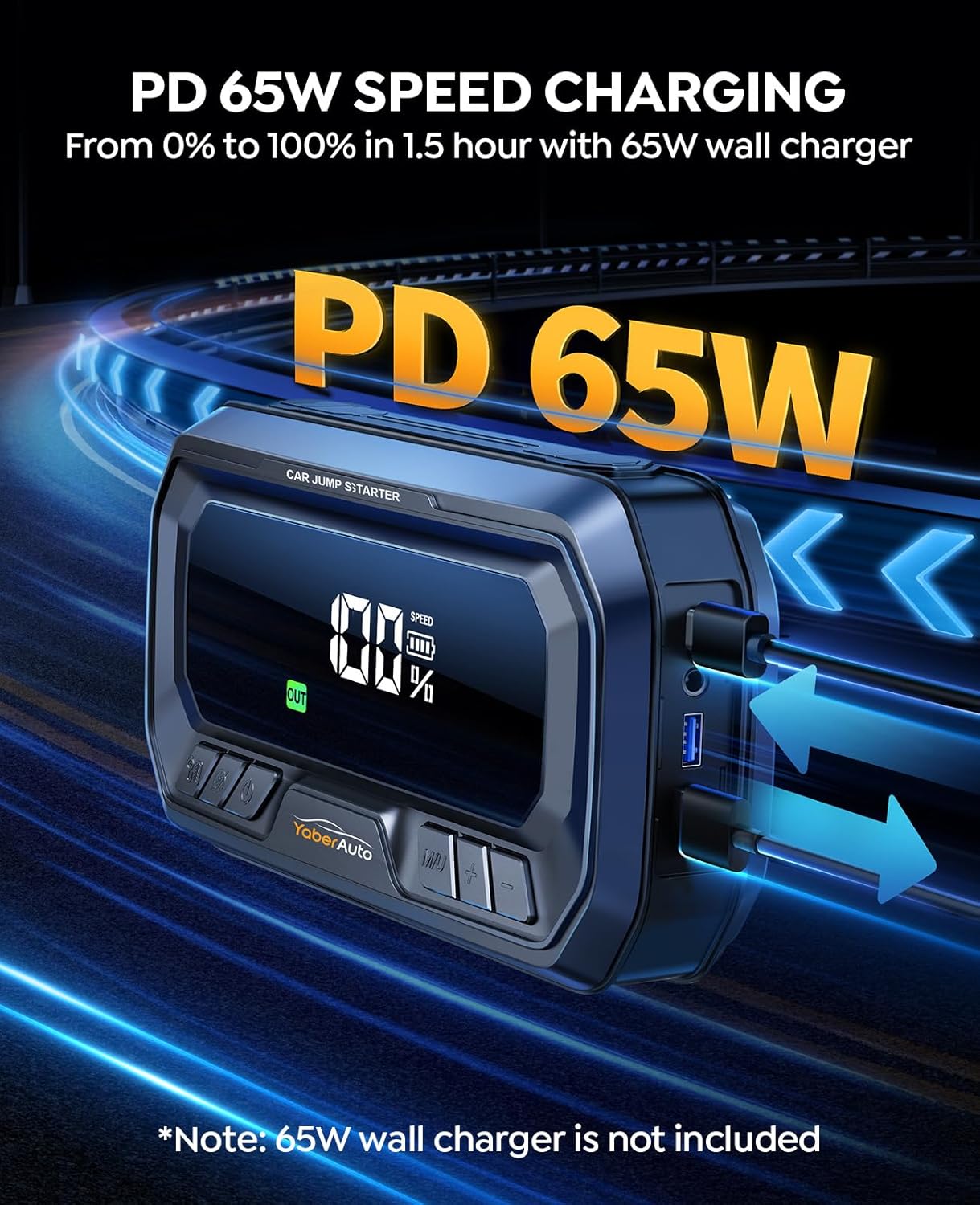 YaberAuto Car Jump Starter