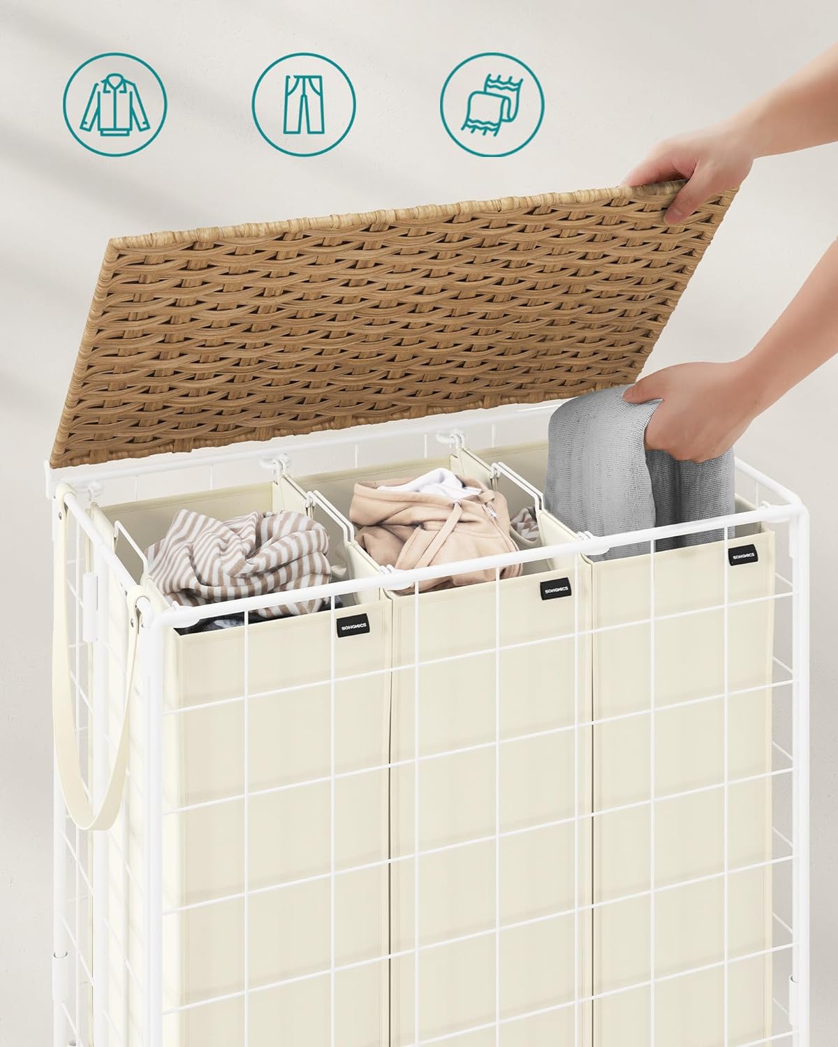 SONGMICS Laundry Basket