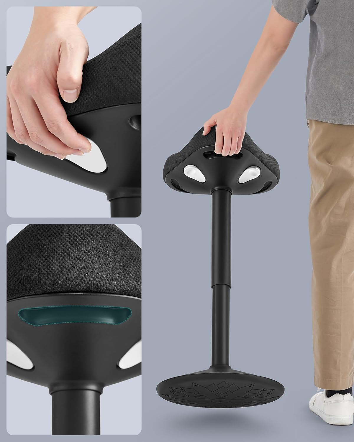 SONGMICS Standing Stool OSC008B01