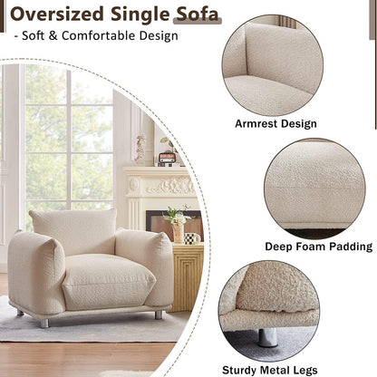 Lambswool Fabric Sofa