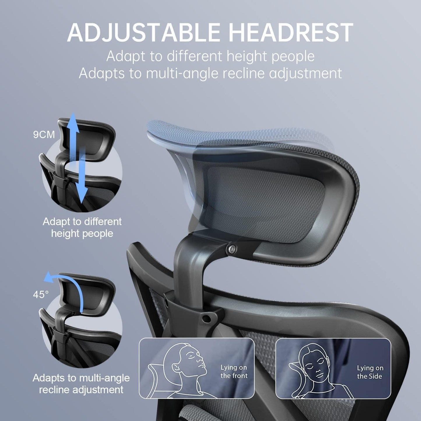 Sihoo M18 Office Chair Ergonomic Desk Office Chair with Footrest