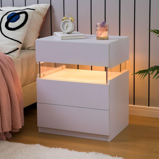 LED Bedside Table