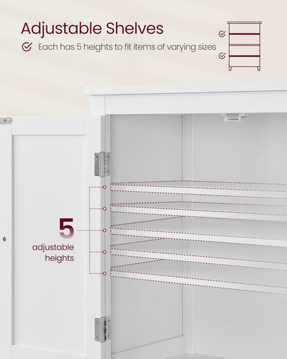 VASAGLE Floor Storage Cabinet