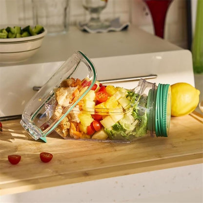 Vertical Layering Salad Pod