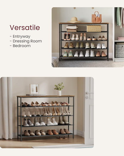 VASAGLE Shoe Rack LBS136B01
