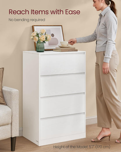 VASAGLE Chest of Drawers for Bedroom (LTS614WE02)