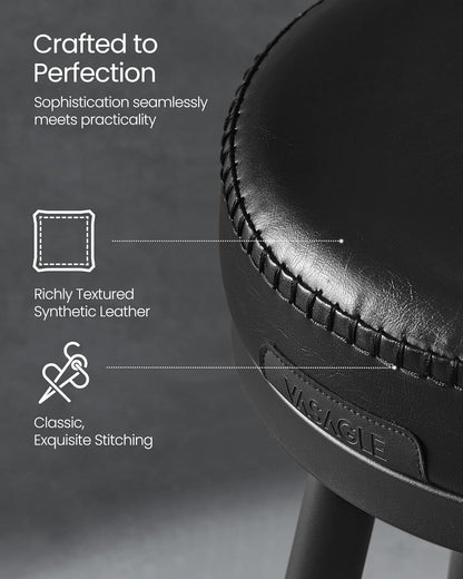 VASAGLE Set of 2 Bar Stools