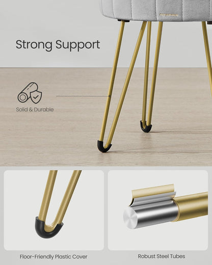 SONGMICS Vanity Stool Chair